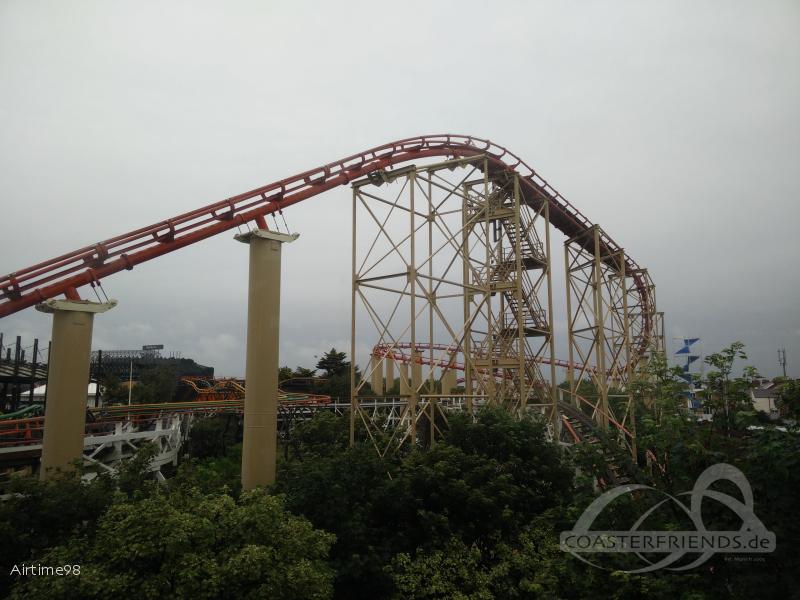 Big One im Park Blackpool Pleasure Beach Impressionen