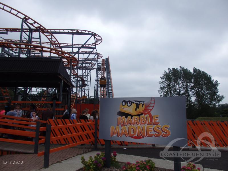 Marble Madness im Park Pleasurewood Hills Impressionen