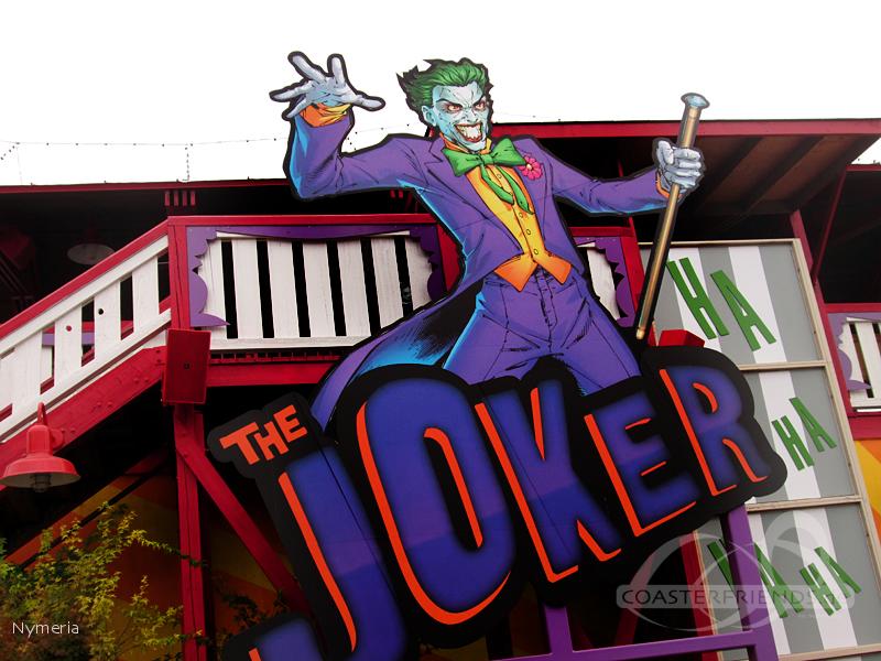 Joker im Park Six Flags Discovery Kingdom Impressionen