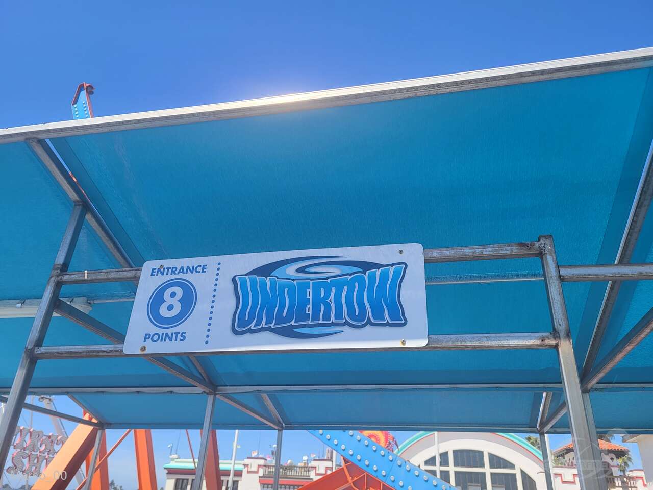 Undertow im Park Santa Cruz Beach Boardwalk Impressionen