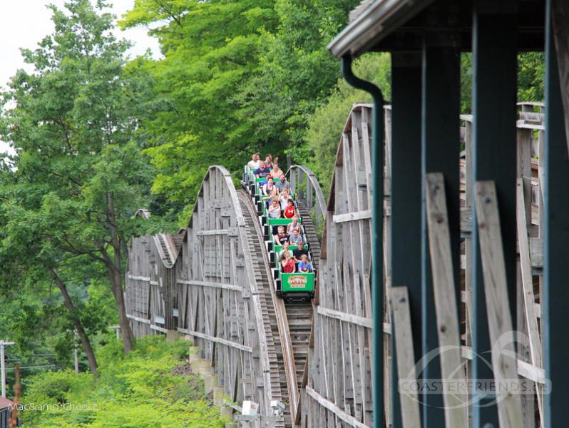 Boulder Dash im Park Lake Compounce Impressionen