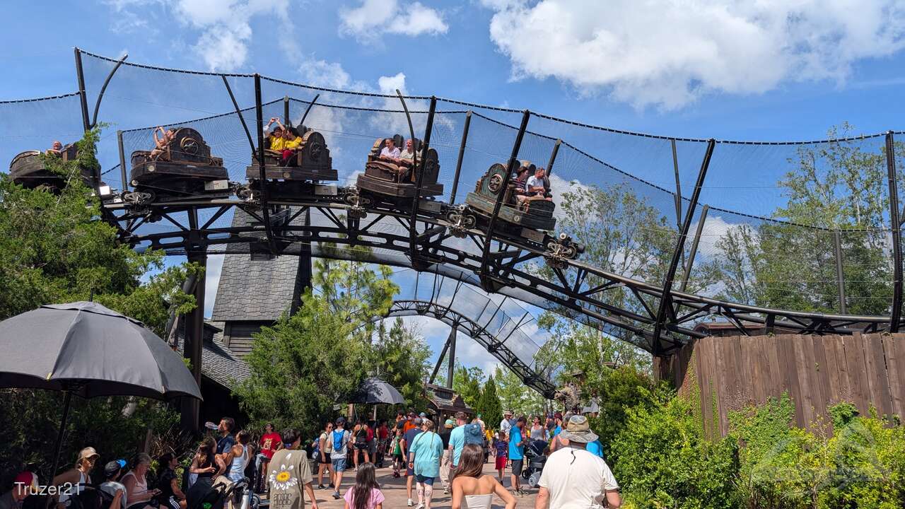 Curse of the Werewolf im Park Universal Epic Universe Impressionen