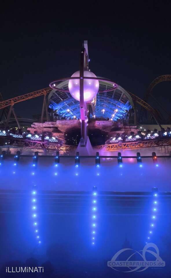 Stardust Racers (Pulsar/Green/Right) im Park Universal Epic Universe Impressionen