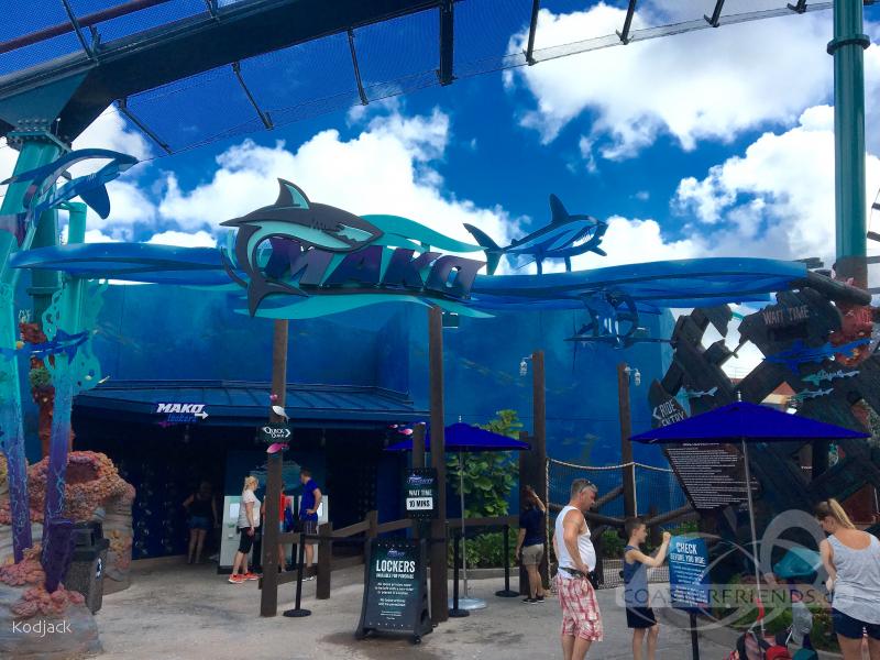Mako im Park SeaWorld Orlando Impressionen