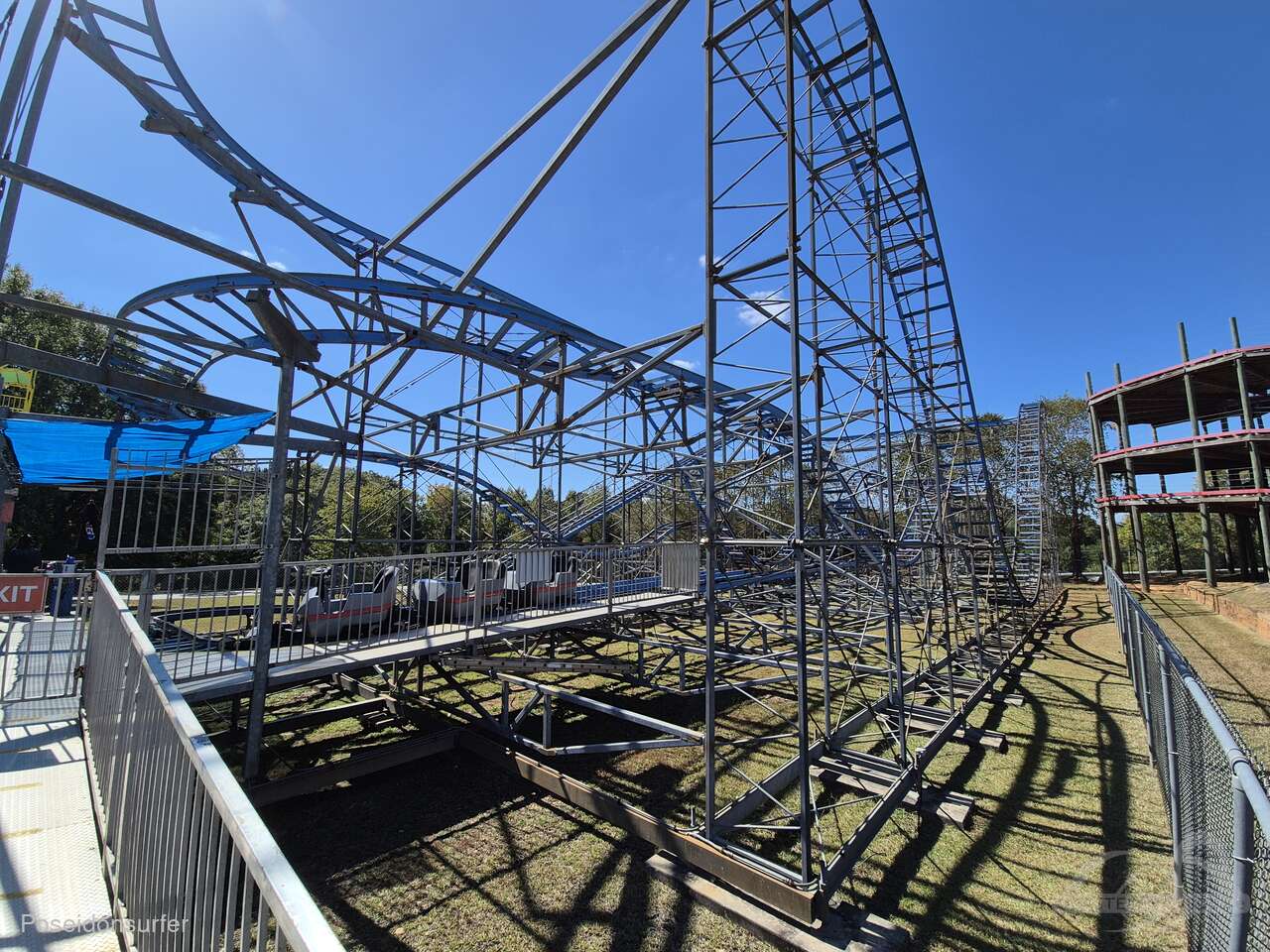 Hurricane Coaster im Park Fun Spot America Atlanta Impressionen