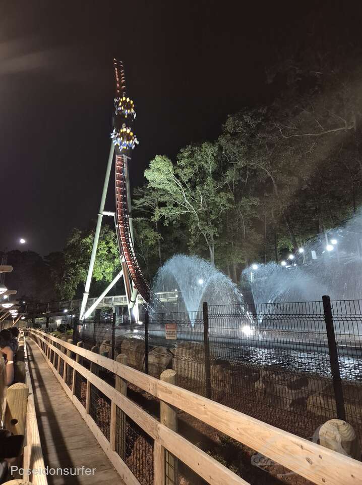 Georgia Gold Rusher im Park Six Flags Over Georgia Impressionen