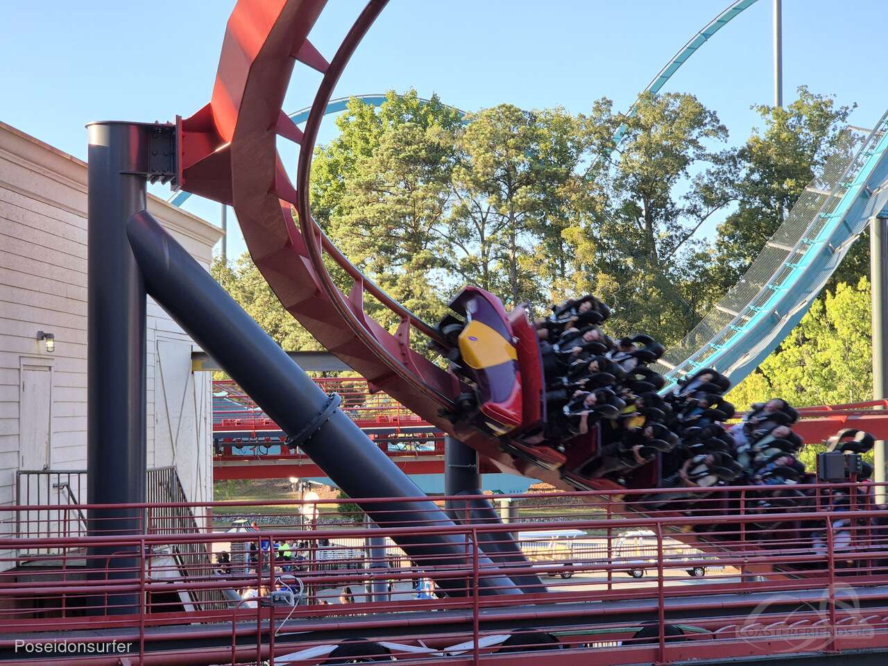 Georgia Scorcher im Park Six Flags Over Georgia Impressionen