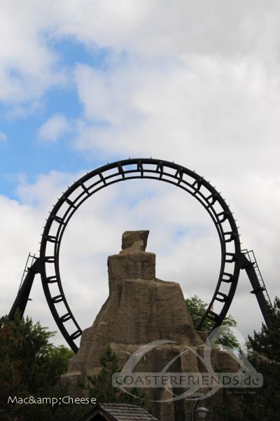 Demon im Park Six Flags Great America Impressionen