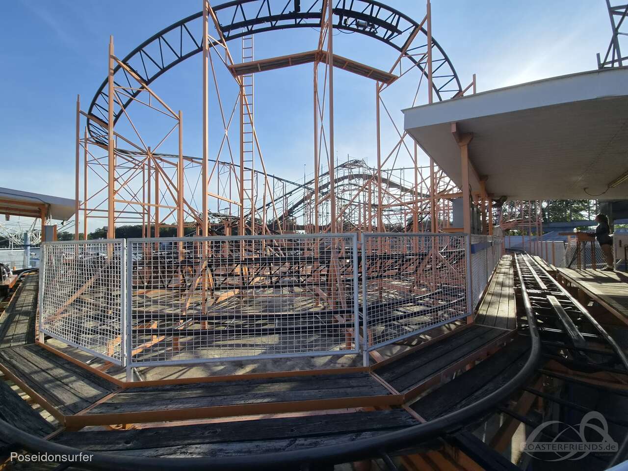 Tig'rr Coaster im Park Indiana Beach Impressionen