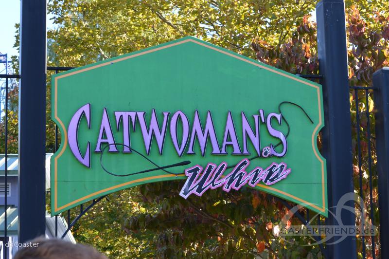 Catwoman's Whip im Park Six Flags New England Impressionen