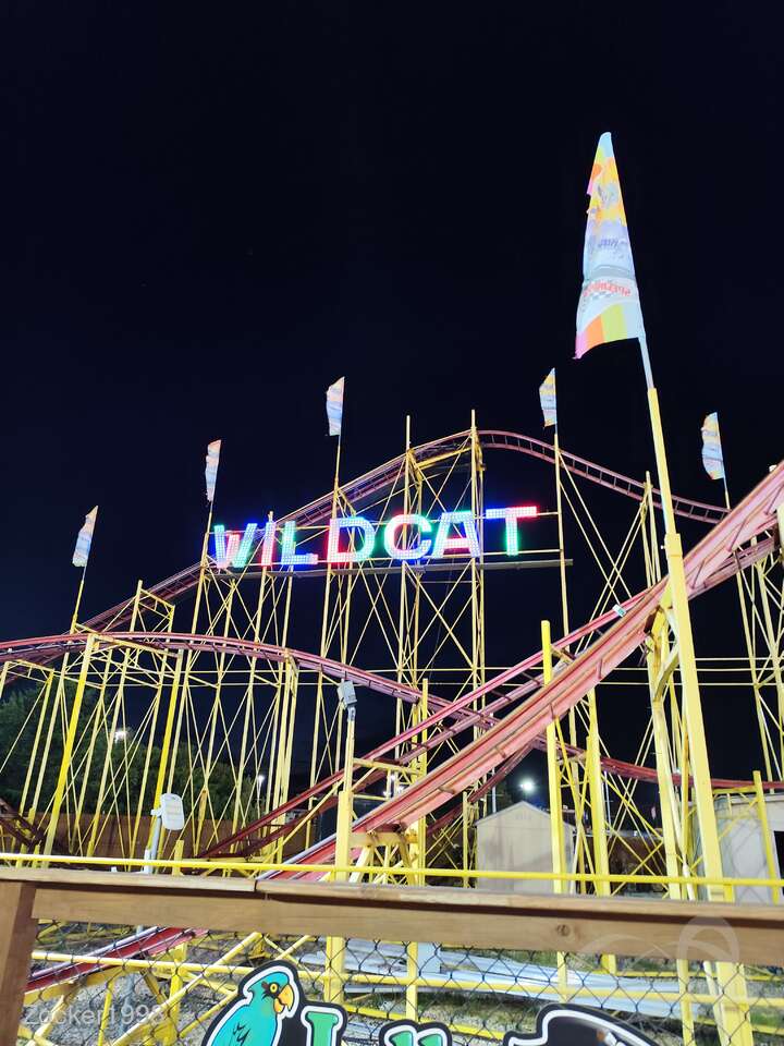 Wildcat im Park Jolly Roger Amusement Park Impressionen