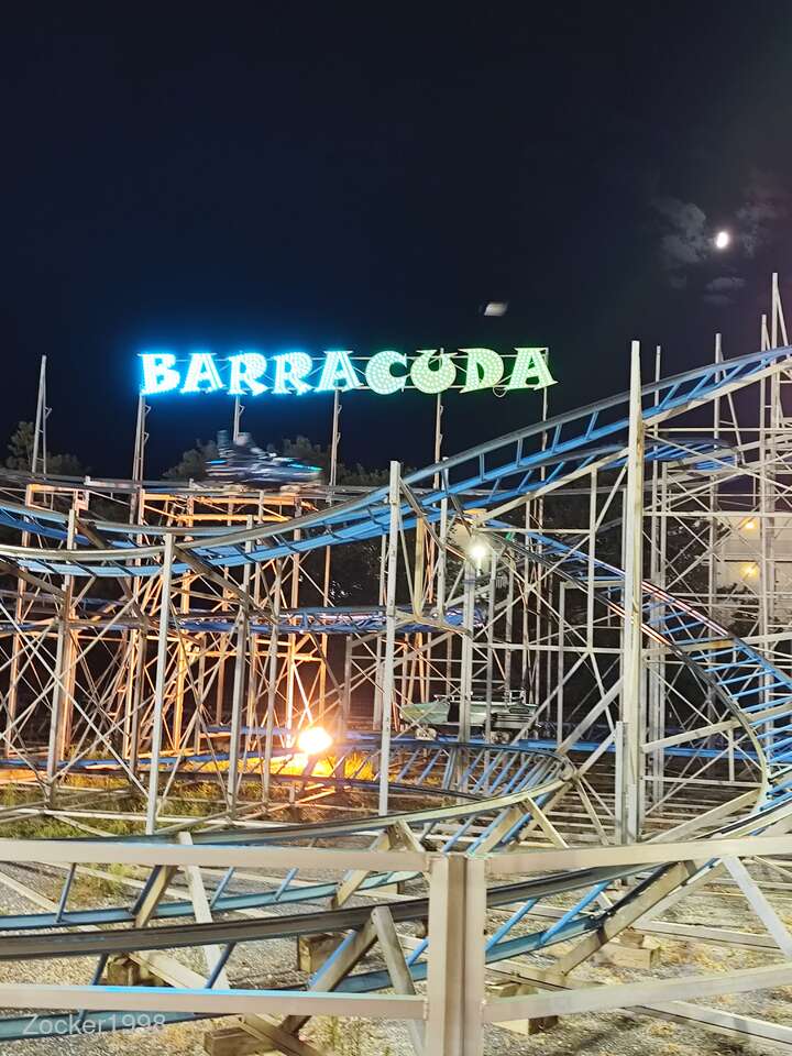 Barracuda im Park Jolly Roger Amusement Park Impressionen