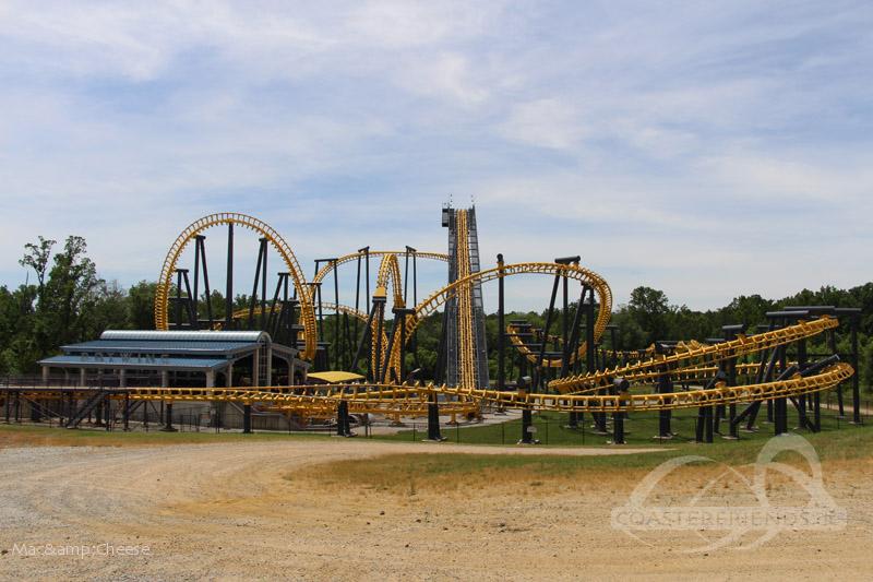 Batwing im Park Six Flags America Impressionen