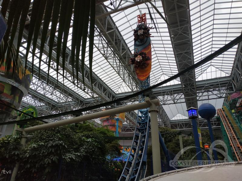 Avatar Airbender im Park Nickelodeon Universe Impressionen