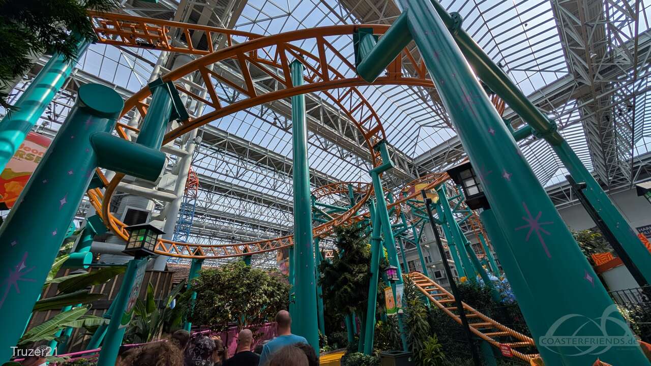 Fairly Odd Coaster im Park Nickelodeon Universe (@Mall of America) Impressionen