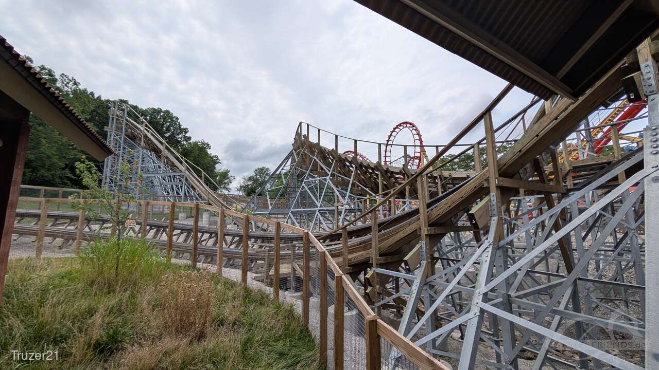 Zambezi Zinger im Park Worlds of Fun Impressionen