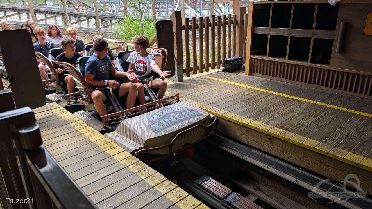 Zambezi Zinger im Park Worlds of Fun Impressionen