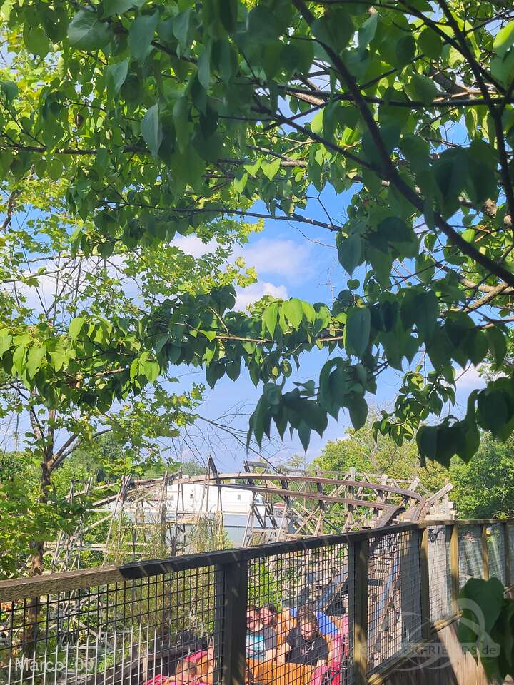 Outlaw Run im Park Silver Dollar City Impressionen