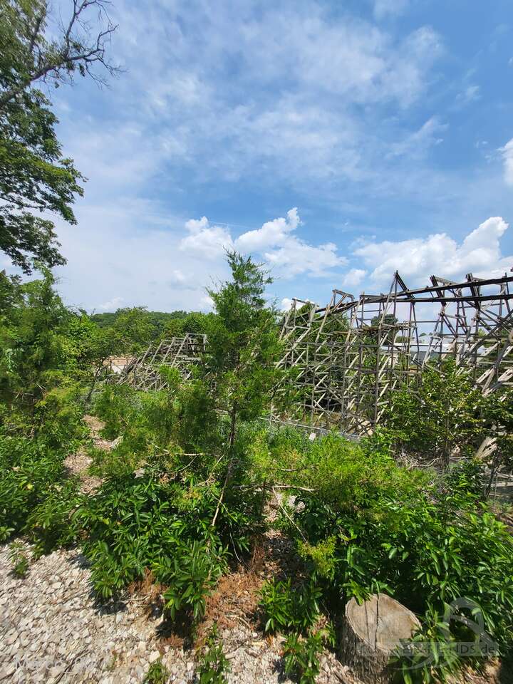 Outlaw Run im Park Silver Dollar City Impressionen
