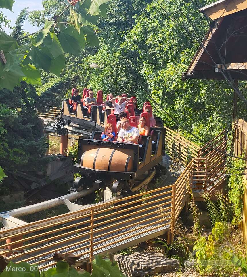 Powder Keg: A Blast in the Wilderness im Park Silver Dollar City Impressionen