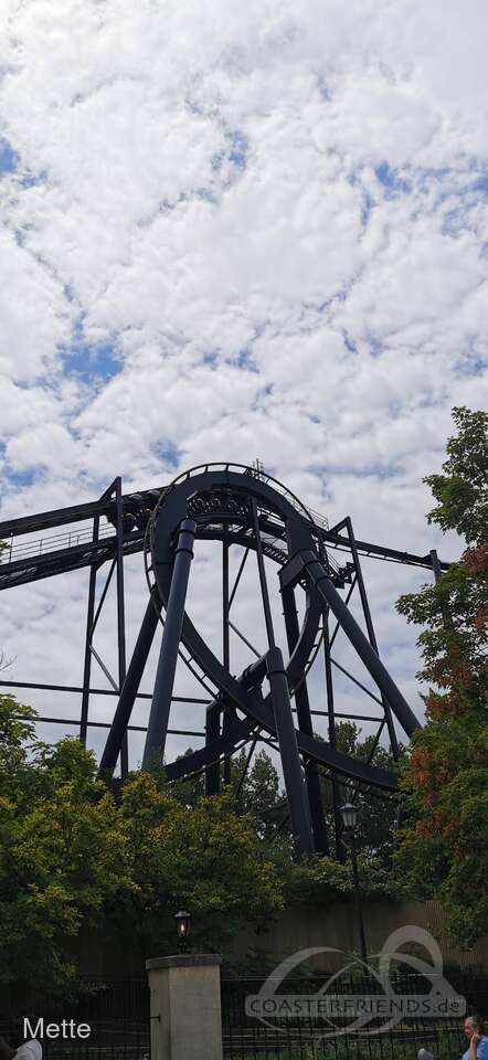 Batman The Ride im Park Six Flags St. Louis Impressionen