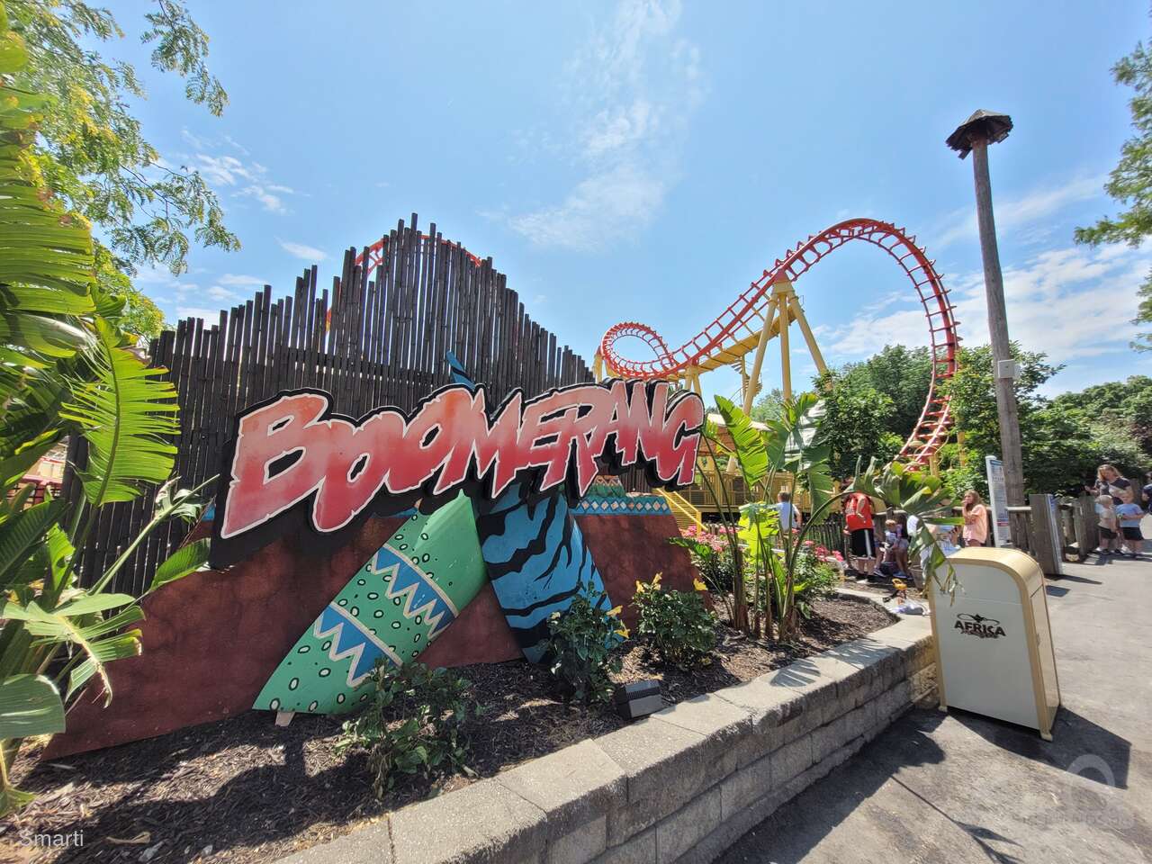 Boomerang im Park Worlds of Fun Impressionen