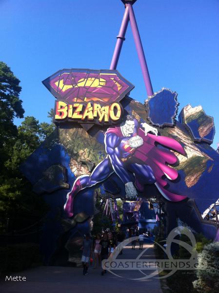 Bizarro (2009-2021) im Park Six Flags Great Adventure Impressionen