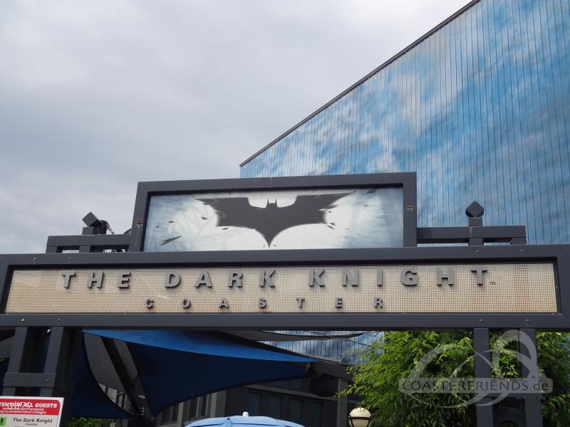 Dark Knight im Park Six Flags Great Adventure Impressionen