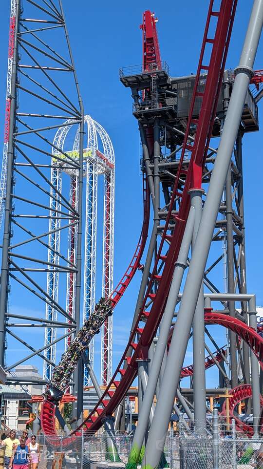 Siren’s Curse im Park Cedar Point Impressionen