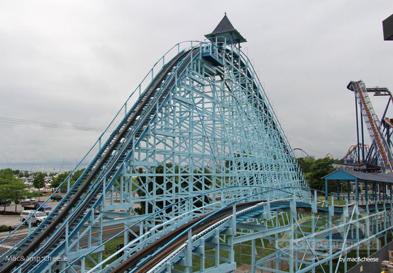 Blue Streak im Park Cedar Point Impressionen