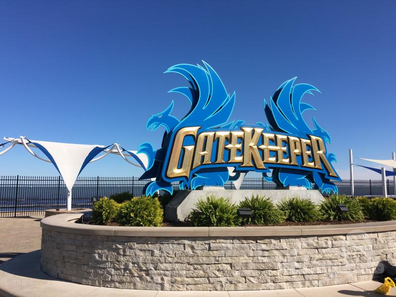 GateKeeper im Park Cedar Point Impressionen