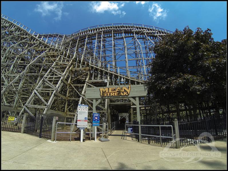 Mean Streak im Park Cedar Point Impressionen