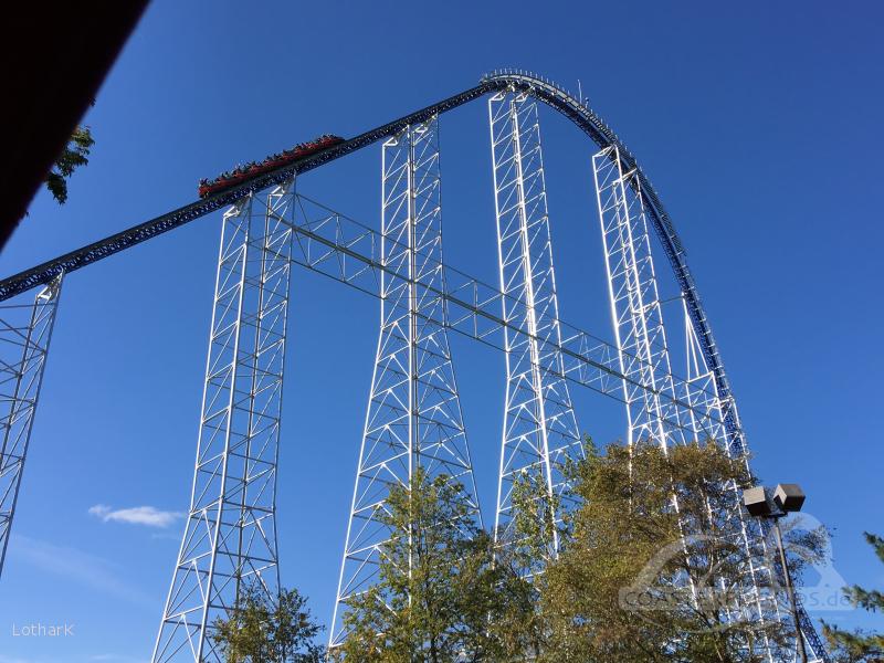 Millennium Force im Park Cedar Point Impressionen