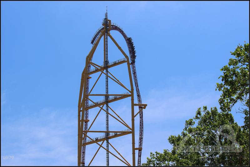 Top Thrill Dragster im Park Cedar Point Impressionen