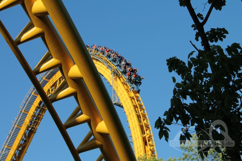 Skyrush im Park Hersheypark Impressionen