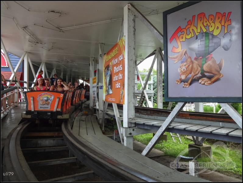 Jack Rabbit im Park Kennywood Impressionen