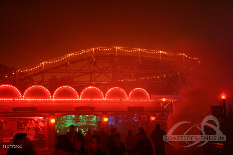 Racer (right side) im Park Kennywood Impressionen