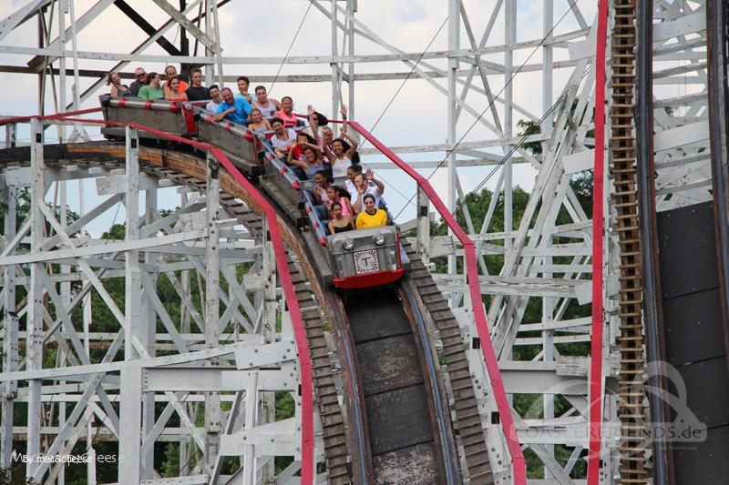 Thunderbolt im Park Kennywood Impressionen