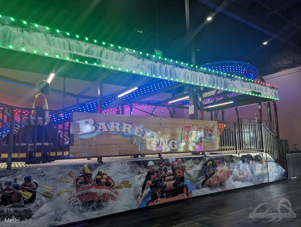 Barreling Rapids im Park Austin's Park N Pizza Impressionen