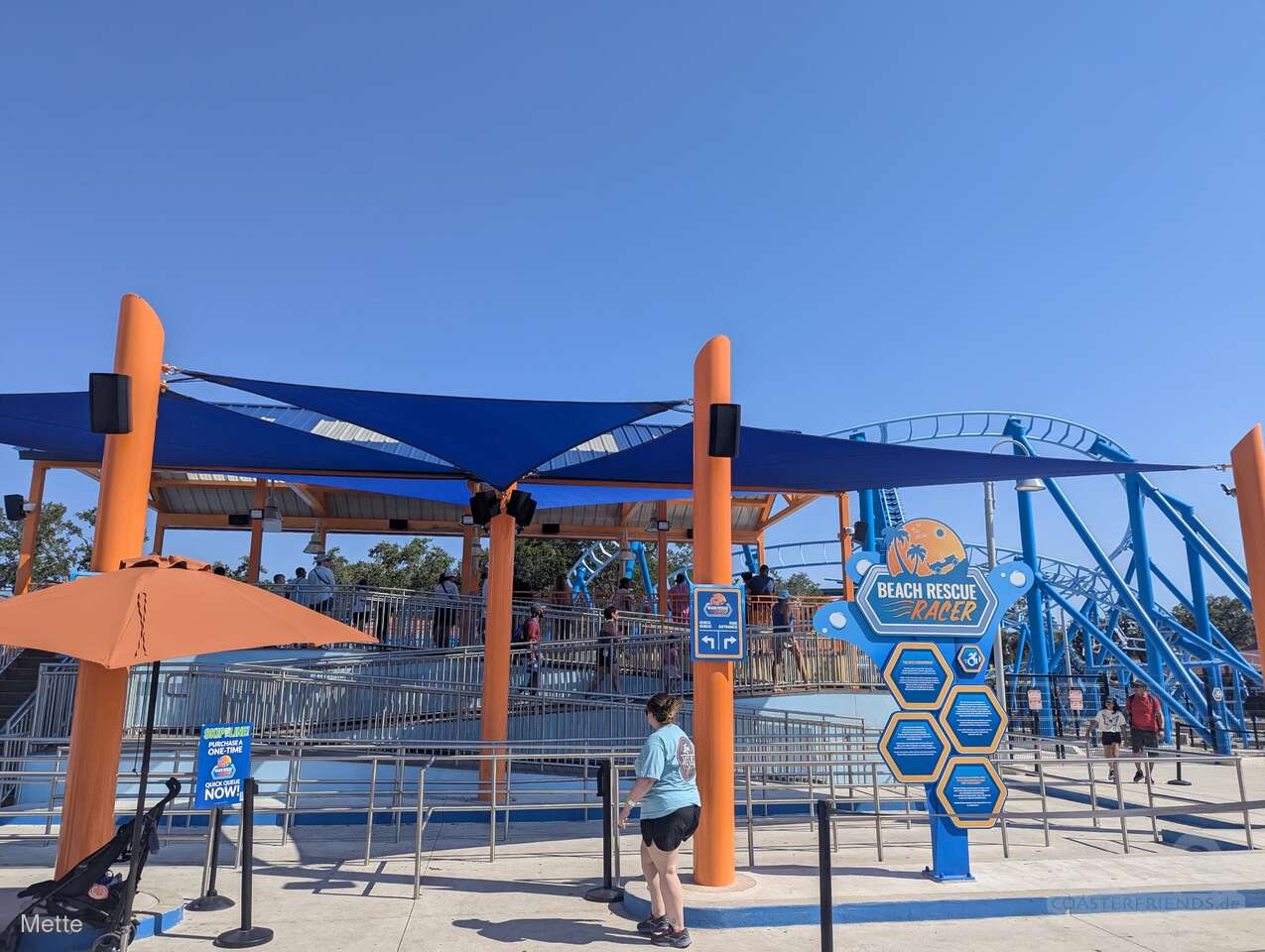 Beach Rescue Racer im Park SeaWorld San Antonio Impressionen