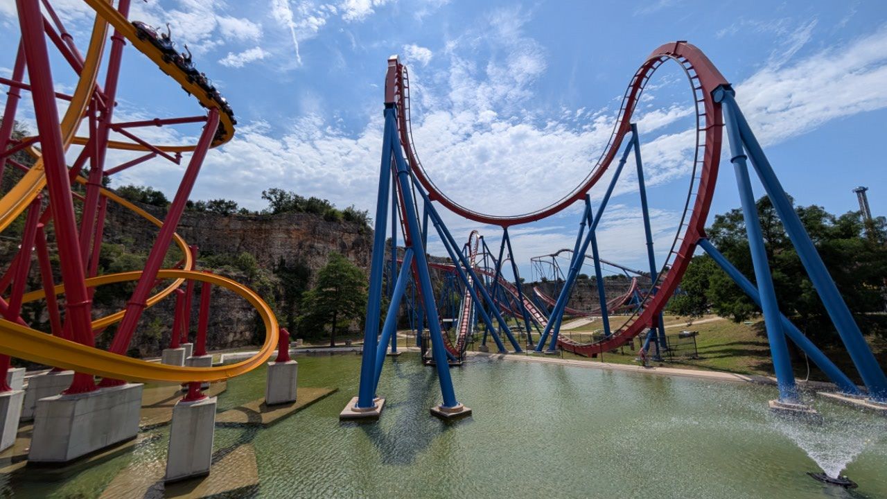 Six Flags Fiesta Texas Impressionen