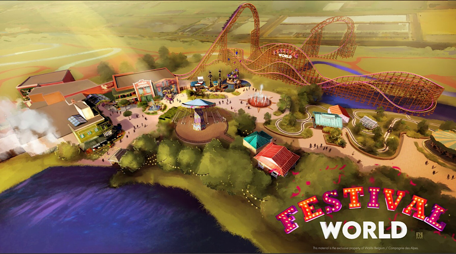 Walibi Belgium plant neuen Themenbereich samt RMC Hybrid Coaster