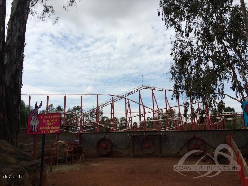 Jozi Express im Parkcheckpoint für Freizeitparks und Achterbahnen