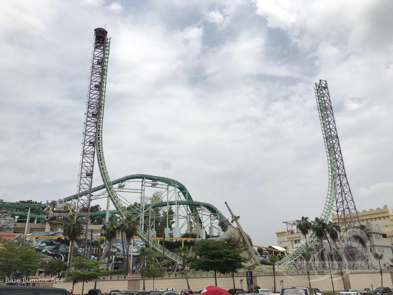 E-DA Theme Park im Parkcheckpoint für Freizeitparks und Achterbahnen