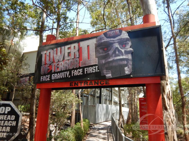 Tower of Terror II im Parkcheckpoint für Freizeitparks und Achterbahnen