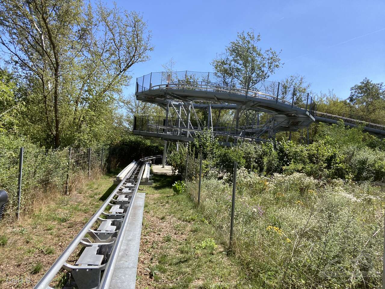 NaturBobbahn im Parkcheckpoint für Freizeitparks und Achterbahnen
