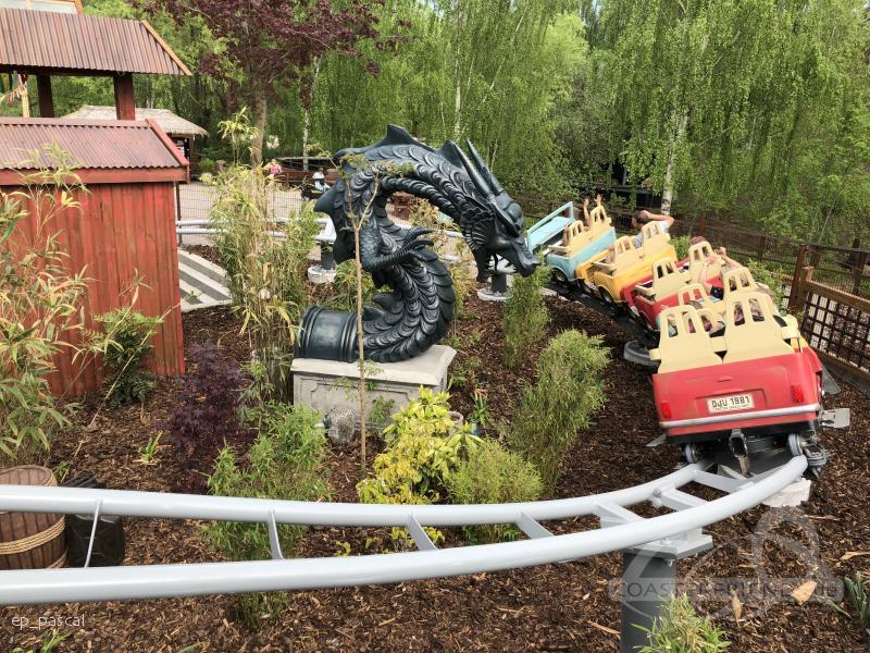 Jungle Rally Area Jungle Rally im Parkcheckpoint für Freizeitparks und Achterbahnen