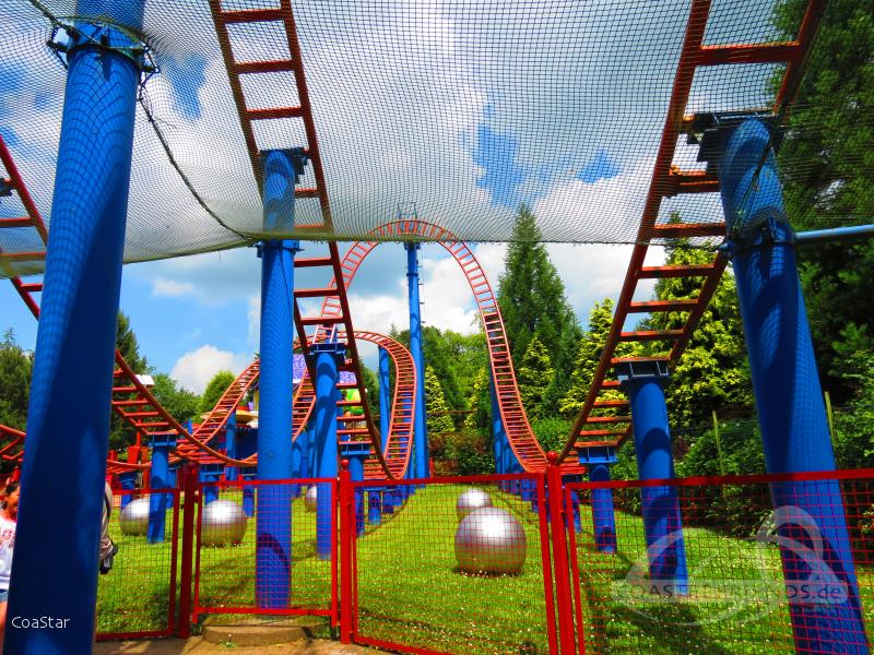 Spinball Whizzer im Parkcheckpoint für Freizeitparks und Achterbahnen