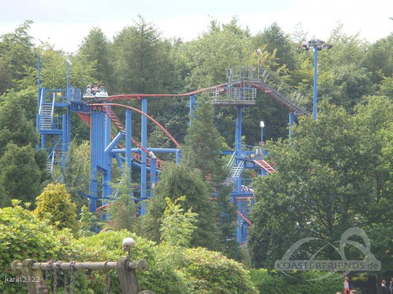 Spinball Whizzer im Parkcheckpoint für Freizeitparks und Achterbahnen