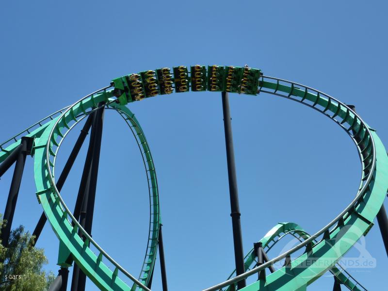Riddler's Revenge im Parkcheckpoint für Freizeitparks und Achterbahnen